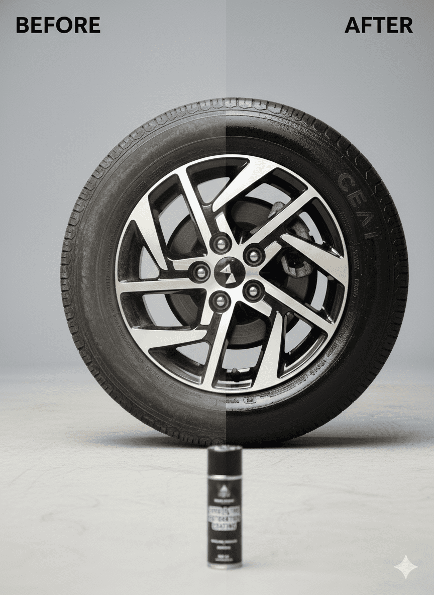 Trim & Tyre Restoration & Coating ( 500 ML) - Image 5