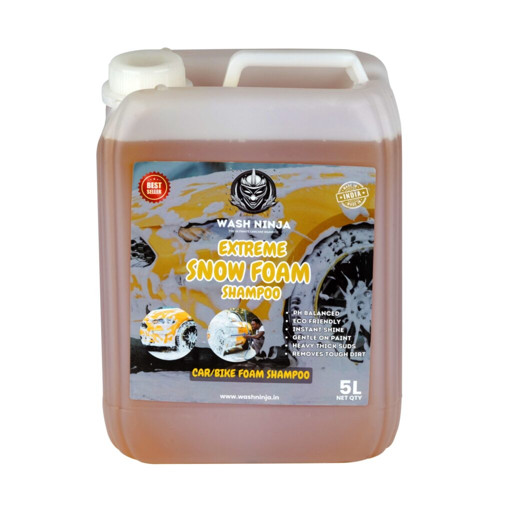 WashNinja Extreme Snow Foam Shampoo for thick foam car washing
