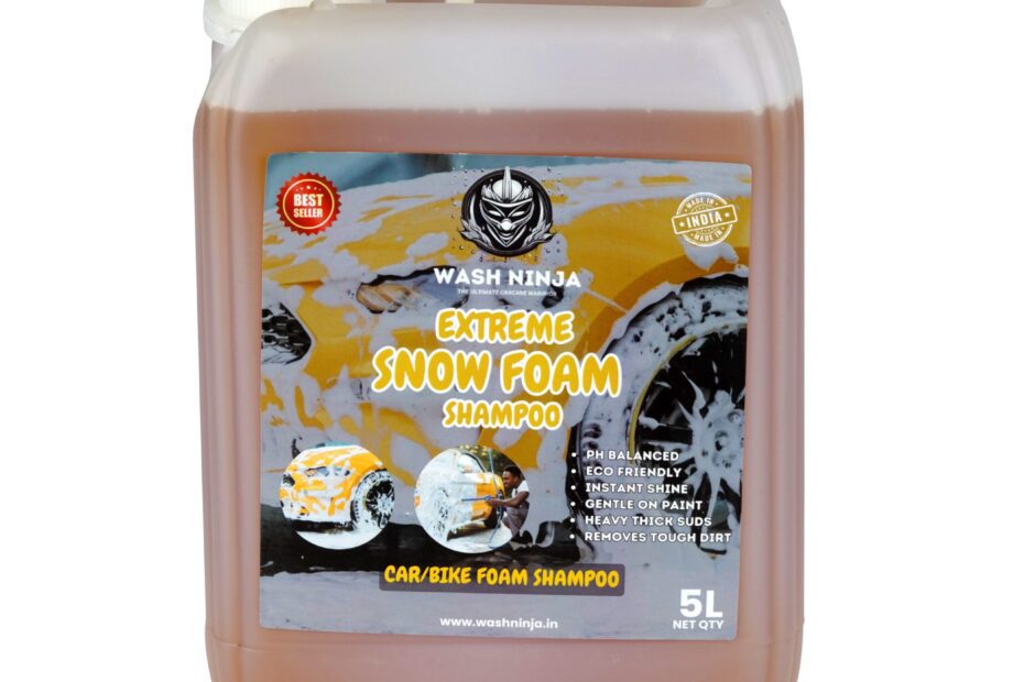 WashNinja Extreme Snow Foam Shampoo for professional car washing
